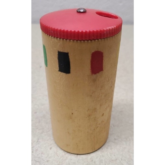 Vintage Wood Crayon Caddy Crayon Holder 4x2 - Picture 3 of 5
